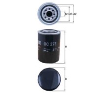 Filtro olio OC 273 KNECHT per FORD OPEL NISSAN CARBODIES LTI