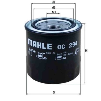 NEUTRO.jpg Filtro olio OC 294 KNECHT per TOYOTA