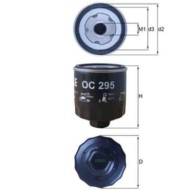 NEUTRO.jpg Filtro olio OC 295 KNECHT per AUDI VW SEAT SKODA