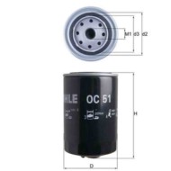 Filtro olio OC 51 KNECHT per AUDI VW SEAT VOLVO ROVER