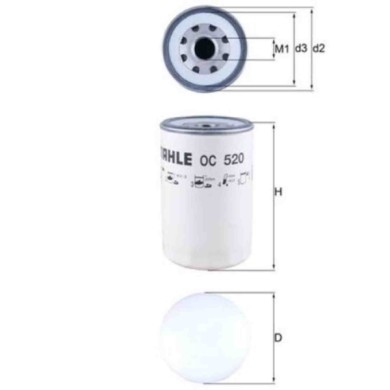 NEUTRO.jpg Filtro olio OC 520 KNECHT