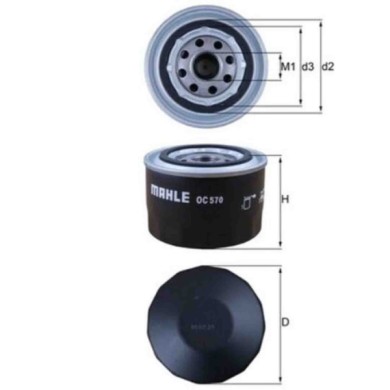 NEUTRO.jpg Filtro olio OC 570 KNECHT per FIAT IVECO