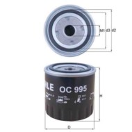 Filtro olio OC 995 KNECHT per RENAULT NISSAN SUZUKI INFINITI