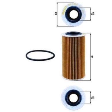 NEUTRO.jpg Filtro olio OX 1076D KNECHT per AUDI VW