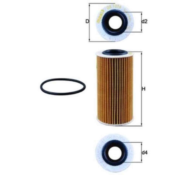 NEUTRO.jpg Filtro olio OX 1076D KNECHT per AUDI VW