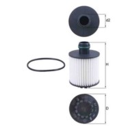 Filtro olio OX 1171D KNECHT per OPEL FIAT ALFA ROMEO