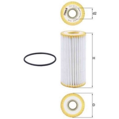 NEUTRO.jpg Filtro olio OX 1217D KNECHT per AUDI VW SEAT PORSCHE SKODA CUPRA