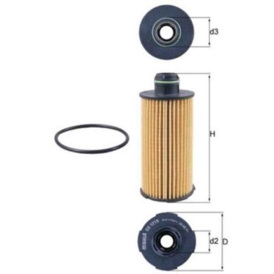 NEUTRO.jpg Filtro olio OX 1219D KNECHT per ALFA ROMEO