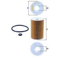 Filtro olio OX 135/1D KNECHT per MERCEDES-BENZ