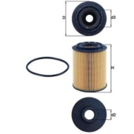 NEUTRO.jpg Filtro olio OX 160D KNECHT per AUDI VW MERCEDES-BENZ FORD JEEP PORSCHE