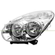 Proiettore Sinistro H1+h7 Elettrico Con Motore Per Fiat Doblo' Dal 2009 Al 2014