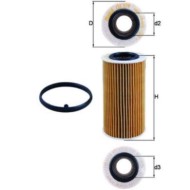 Filtro olio OX 379D KNECHT per AUDI VW SEAT SKODA CUPRA KTM