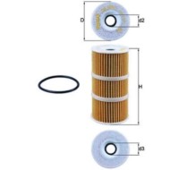 Filtro olio OX 389/1D KNECHT per RENAULT MERCEDES-BENZ OPEL FIAT NISSAN