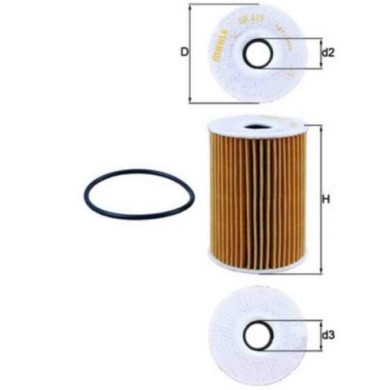 NEUTRO.jpg Filtro olio OX 415D KNECHT per RENAULT OPEL NISSAN