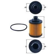 Filtro olio OX 418D KNECHT per FORD OPEL FIAT SUZUKI ALFA ROMEO LANCIA