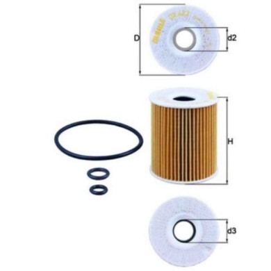 NEUTRO.jpg Filtro olio OX 422D KNECHT per VW SEAT SKODA