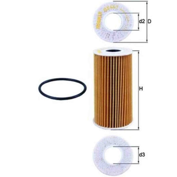 NEUTRO.jpg Filtro olio OX 441D KNECHT per RENAULT OPEL NISSAN