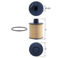 Filtro olio OX 779D KNECHT per OPEL FIAT JEEP SUZUKI ALFA ROMEO LANCIA