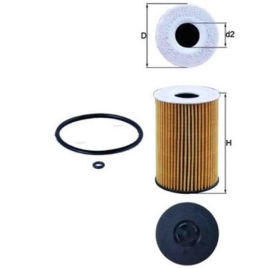 NEUTRO.jpg Filtro olio OX 787D KNECHT per AUDI VW SEAT SKODA MAN