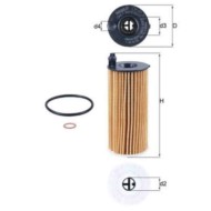 Filtro olio OX 813/2D KNECHT per BMW TOYOTA