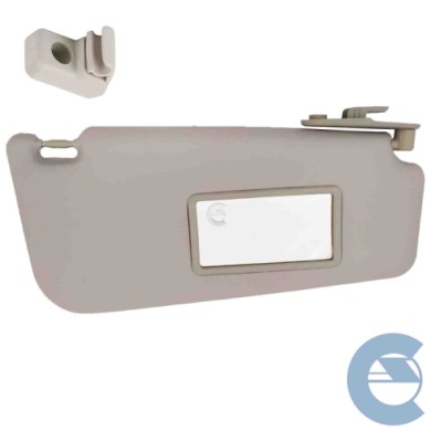 144101.jpg Famac Pantina Parasole Con Specchio Fiat Punto 99 17 056 Lato Destro Con Gancio
