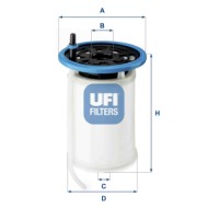 NEUTRO.jpg Filtro carburante 26.079.00 UFI per FIAT