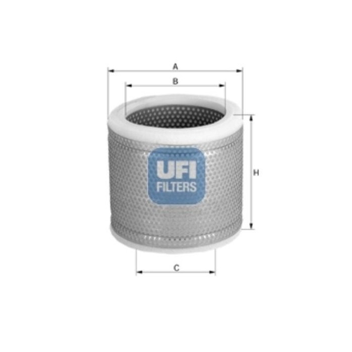 NEUTRO.jpg Filtro aria 27.062.00 UFI per PEUGEOT