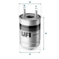 Filtro carburante 24.113.00 UFI per RENAULT SUZUKI