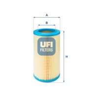 Filtro aria 27.630.00 UFI per FIAT ALFA ROMEO LANCIA