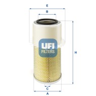 Filtro aria 27.878.00 UFI per FIAT UMM