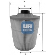 NEUTRO.jpg Filtro aria 27.A00.00 UFI per FORD