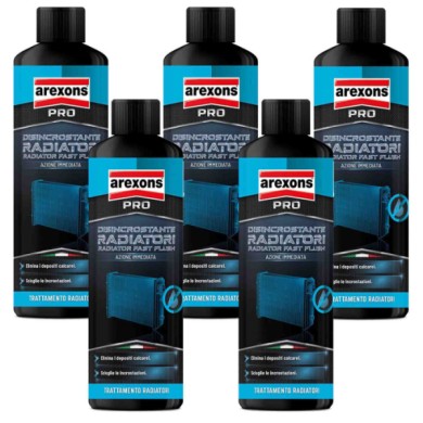 3507_1.jpg Arexons 3507 Disincrostante Per Radiatori Kit Promo 5 Pezzi X 500 Ml.