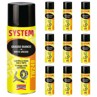 4249_1.jpg Grasso Spray Arexons System Tw249 Lubrificante Parti Metalliche Kit Promo 10 Pezzi X 400ml
