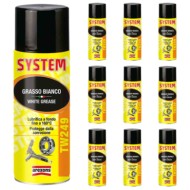 Grasso Spray Arexons System Tw249 Lubrificante Parti Metalliche Kit Promo 10 Pezzi X 400ml