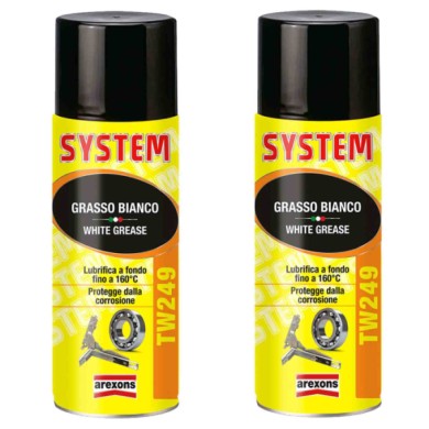 4249_1.jpg Grasso Spray Arexons System Tw249 Lubrificante Parti Metalliche Kit Promo 2 Pezzi X 400ml