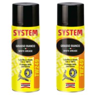 Grasso Spray Arexons System Tw249 Lubrificante Parti Metalliche Kit Promo 2 Pezzi X 400ml