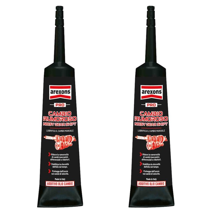 9847_AMZ.jpg Arexons 9847 Kit 2 Pezzi Additivo Trattamento Cambio Rumoroso Lubrificazione Protezione Antiusura Cambi Manuali, Di