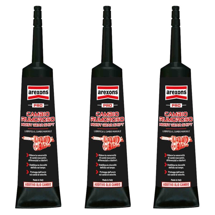 9847_AMZ.jpg Arexons Cambio Rumoroso 9847 Kit Promo 3 Pezzi X 125ml Lubrificante Protettivo Professionale