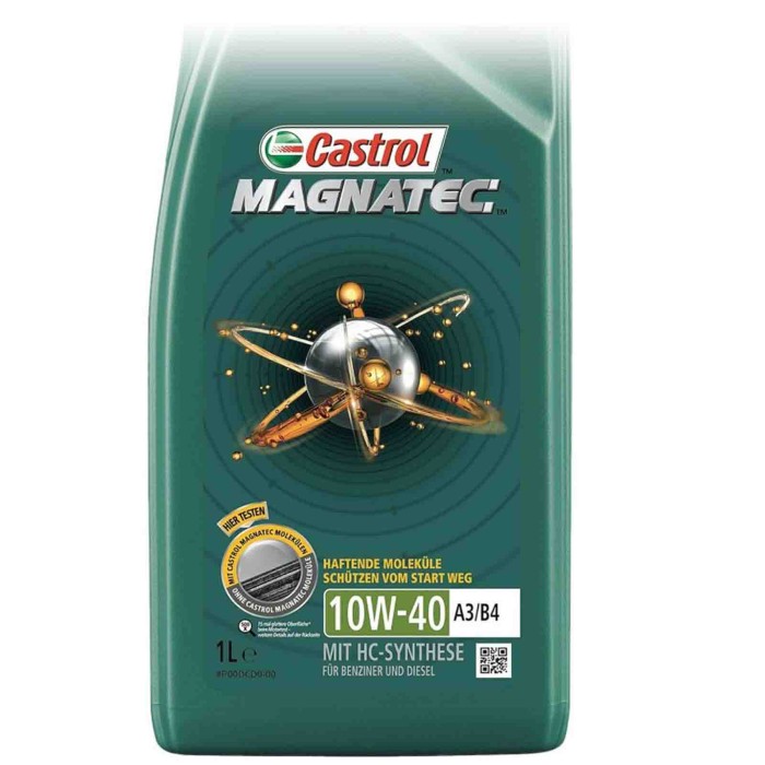 CAS1.jpg Castrol Magnatec 10w-40 Stop-start Olio Motore Auto Diesel Benzina Kit Promo 8 Litri