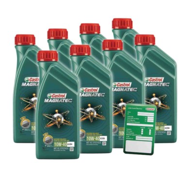 CAS2.jpg Castrol Magnatec 10w-40 Stop-start Olio Motore Auto Diesel Benzina Kit Promo 8 Litri