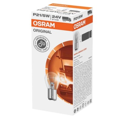 OS2.jpg Osram Lampada Per Indicatore Di Direzione 24v 5w21 Kit Promo 10 Pezzi