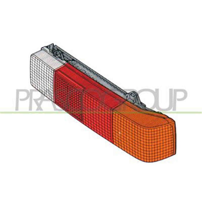 FT0174054_1.JPG Fanale Posteriore Sinistro Con Porta Lampada Per Fiat Cinquecento Dal 1992 Al 1998