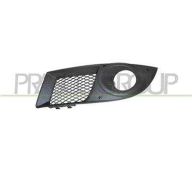 FT9092134_1.JPG Griglia Sinistra Paraurti Nera Per Fiat Doblo' Dal 2005 Al 2009