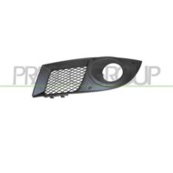 Griglia Sinistra Paraurti Nera Per Fiat Doblo' Dal 2005 Al 2009