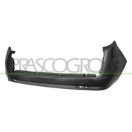 Paraurti Posteriore Nero Per Fiat Doblo' Dal 2009 Al 2014