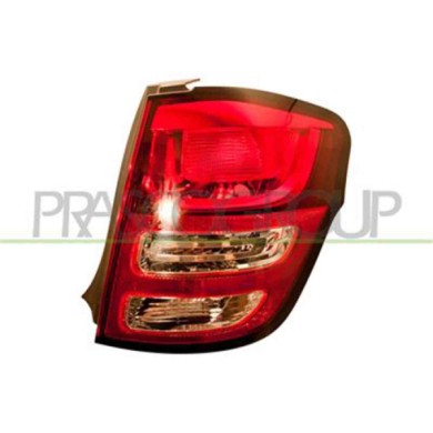 CITROEN C3 2009-2013.jpg Fanale Posteriore Destro Esterno Senza Porta Lampada Per Citroen C3 Dal 2009 Al 2013