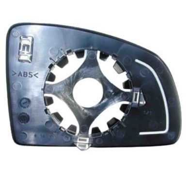 000295_AUTO.JPG Piastra Specchio Termica Per Opel Meriva Lato Sinistro Dal 2003/04 Al 2010/04