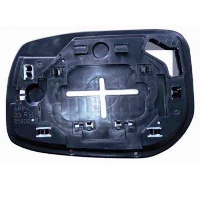 000560_AUTO.JPG Piastra Specchio Per Toyota Yaris Lato Destro Dal 2006/01 Al 2008/12