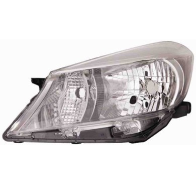 001083_AUTO.JPG Proiettore H4-py21w-w5w Elettrico Senza Motore Per Toyota Yaris Lato Destro Dal 2011/10 Al 2014/09