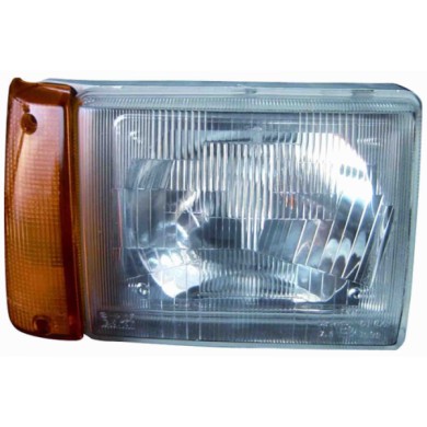 000109_AUTO.JPG Proiettore R2 Asimmetrico Predisposizione Regolazione Idraulica Per Fiat Panda 750 Lato Sinistro Dal 1986/03 Al 